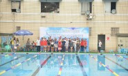 渝中区总工会购买社会服务项目“党群杯“职工游泳比赛顺利举行