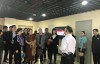 河北沧州中小企业家一行参观学习国贸中心党群服务工作